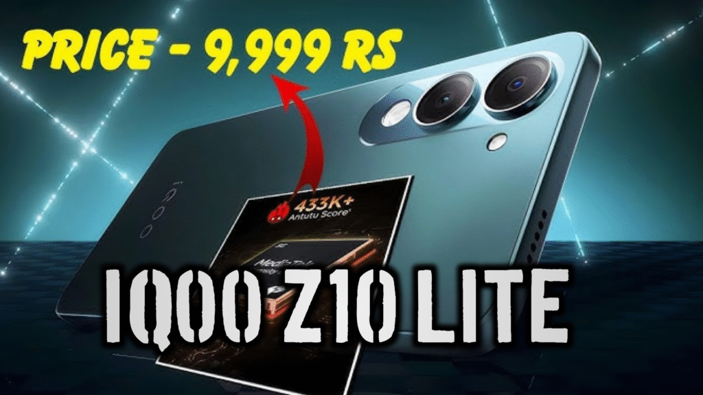 iQOO Z10 Lite Launched in India: Affordable 5G Powerfull With 6,000mAh Battery, Dimensity 6300 and More